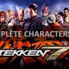 Tekken 7 Characters list