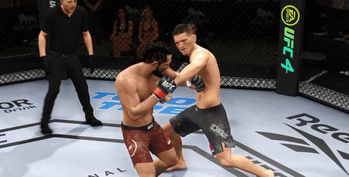 Fighting from ufc 4